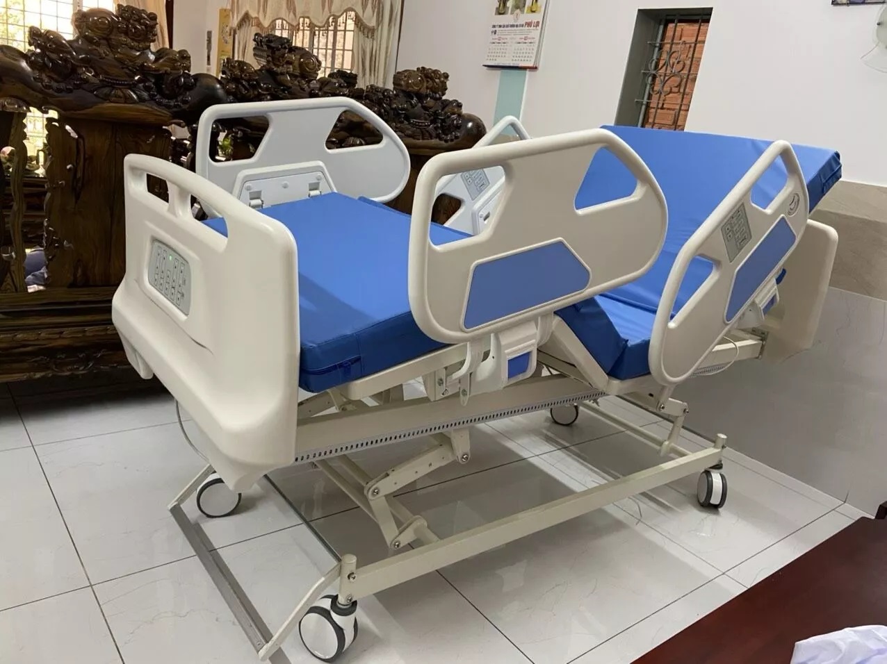 hướng dẫn lắp đặt giường y tế điều khiển điện tại nhà